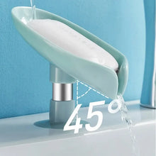 Load image into Gallery viewer, 1pcs Drain Soap Holder Leaf Shape Soap Box Suction Cup Tray Drying Rack for Shower Sponge Container Kitchen Bathroom Accessories
